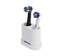 Qikfresh - Lot de 2 Supports de Brosse à Dents et Support de Brosse à Dents | pour têtes de Brosse à Dents Oral B, IO, Philips Sonicare, Waterpik, Fairywill | en Silicone de qualité Alimentaire