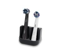 Qikfresh Support pour 2 brossettes de brosses électriques (Noir)