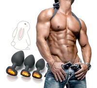 QiKKago α ρ 3 Tailles Différentes De Topaze Jouet en Silicone Vous Apporter Un Temps Heureux, Cadeau Original pour Les Hommes Et Les Femmes.