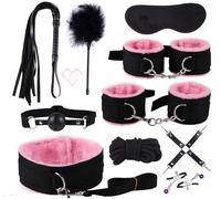 QiKKago ̣ σ α Pink Set Exercise 10-Piece Set for The Perfect Fitness Gear, Original Toy Gift for Women - Q03