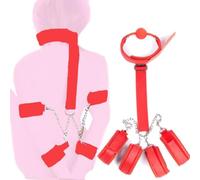 QiKKago ̣ σ Bracelet Rouge À La Mode Avec Boule Ludique En Silicone. Un Cadeau Original Pour Les Femmes-H2