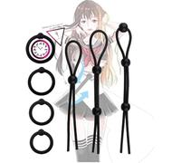 QiKKago ̣ σ Holster en Silicone avec 3 Cordons Et 4 Anneaux en Silicone pour Votre Confort !