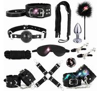 QiKKago 12 StüCk Set RéGlable en Cuir Doux Innovant, VêTements D'EntraîNement pour Tous Les Sports, Paargeschenk-H15