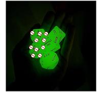 QiKKago 5 Dés Phosphorescents Jouets Éducatifs Pour Ajouter Du Plaisir Aux Nuits Sombres Un Cadeau Original Pour Hommes Et Femmes - D1