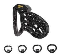 QiKKago Accessoire De Cage De Fitness Noir avec 4 Anneaux De Taille DifféRente pour AméLiorer L'Endurance Et La Force Musculaire- H9