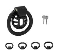 QiKKago Accessoire De Protection De Cage SpéCiale Noire, LéGer, éQuipement De Gym, AméLiore L'Endurance, AméLiore La Durabilité, Cadeau De Couple - H12