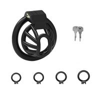 QiKKago Accessoires De Cage De Fitness Respirante Noire, 3 Accessoires De Tailles Interchangeables, 1 Clé (L) - H14