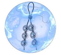 QiKKago Accessoires De RéSistance Multi-Balle en Acier Inoxydable Durable, Accessoires Professionnels De Fitness pour Hommes - Y10 (6 Balles)