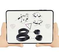 QiKKago Accessoires de yoga respectueux de l'environnement et faciles à nettoyer Entraîneur de résistance polyvalent en nylon Cadeau pour les couples-Q