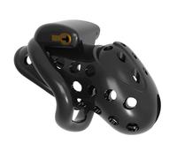 QiKKago Cage Protectrice Porouse en Plastique Multifonctionnel Noir, Outils De Remise en Forme IntéRieurs Relaxants, AméLioration De L'Efficacité du Combat, Cadeau De Couple - H29