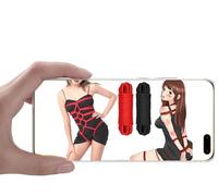 QiKKago Classic Clash - Corde Combinée Rouge Et Noire, Mode Et Pratique Duo - Z