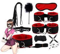 QiKKago Élégant Ensemble De Sport Rouge 10 Pièces, Cadeau De Jouet Original pour Les Hommes Et Les Femmes ! -D001