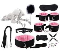 QiKKago Ensemble Cardio IntéRieur en Nylon Rose De 10 PièCes, Riche en FonctionnalitéS, Un Must pour Les Sports D'IntéRieur - D4
