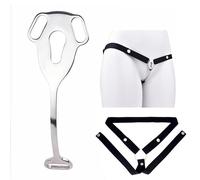 QiKKago Ensemble D'Accessoires De Loisirs IntéRieurs Multifonctionnels Masculins, Accessoires De sous-VêTements De Sport SpéCiaux, Cadeau De Couple - D Style + Bracelet Auxiliaire Noir - K + 20