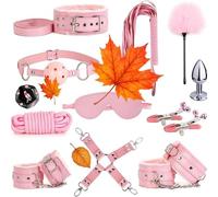 QiKKago Ensemble de Stabilité Intime, Sangles Douces et Durables pour la Maison+Y19 (Rose)