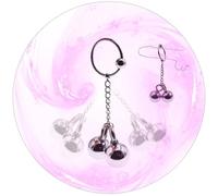 QiKKago Facile à Utiliser en Acier Inoxydable Multi Taille Poids Boule éTirement EntraîNeur Accessoire-Couple Cadeau-Z6 (Double Boule + 25mm)