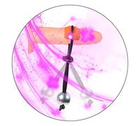 QiKKago Hommes De PréCision en Acier Inoxydable De Formation Boule Gradient Force Formation Combinaison 25mm Trois Boules - Y12 (3 Boules)