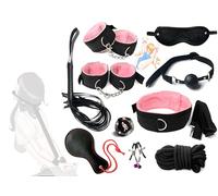 Qikkago Kit 10 PièCes De Yoga Rose En Nylon LéGer Et Confortable -Z