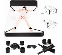 QiKKago Masque Oculaire Combiné Non Linéaire En Nylon Noir Pour Une Protection Oculaire Complète ! Cadeau Original Pour Hommes Et Femmes B-15
