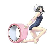 QiKKago Non-Adhesive Pink Multi-Functional 10 Metre Non-Stick Strap, Elastic Exercise Strap, Exercise Accessory - F-3