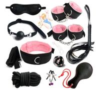 QiKKago Pink Vibrant Set - Ensemble De Sport En Nylon Rose 10 Pièces-Z