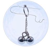 QiKKago Poids AméLioré en Acier Inoxydable Multi-Taille Double Ball Stretcher Accessoires, MâLe Endurance Training Accessoires + Y5.2 (40mm)