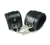 QiKKago RéGlable éLéGant Classique en Cuir Noir Litchi Texture Bracelet avec Corde De Traction en Acier Inoxydable - D7