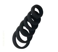 QiKKago ͎S͎ẹ͎x͎ ͎B͎σ͎n͎ ͎d͎α͎g͎͎͎e͎ Cercle De Silicone Noir, Facile À Construire Un Corps Parfait, Cadeau De Jouet Original Pour Les Hommes-O09