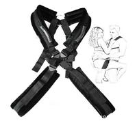 QiKKago ͜͡S͜͡ẹ͜͡x͜͡ ͜͡T͜͡σ͜͡y͡ ͜͜͡s͜͡ Sangles De Fitness Yoga Noeud À Noir Élégantes Et Élégantes ! Un Cadeau Original Pour Homme Et Femme - K9