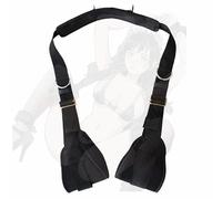 QiKKago Sangle de tension de yoga en nylon noir-Z