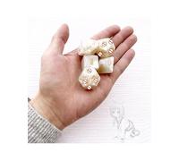 QiKKago Set De 5 Boules De Fitness Blanches, éQuipement D'EntraîNement à La Maison, Accessoires De Sport éLéGants Et Bien UtiliséS, F-9