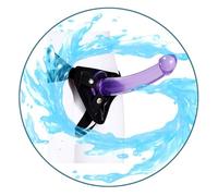 QiKKago Tige en Silicone Violet Doux Et Lisse + Sangle De Fixation SpéCiale Exquise - Y24 (S)