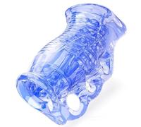 QiKKago Trainer D'Endurance en Silicone Bleu Doux avec Plusieurs Petits Trous pour Une Prise Facile De L'éQuipement De Remise en Forme - K + 13