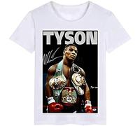 QILIJING Boxer Mike Tyson Memorializes Boxing T-Shirt Boxing Fans Short Sleeves Mens T Shirt Size M