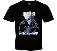 QILIJING Megamind Animated Movie 2011 Mens T Shirt Size 3XL