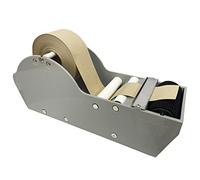 QILIMA Distributeur de ruban adhésif de bureau, distributeur de ruban adhésif activé par l'eau, gris, 32 cm