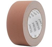 QILIMA Gaffer Ruban Marron Adhésif Super Adhésif Sans Résidu Application Intérieur Extérieur - 50mmx27m