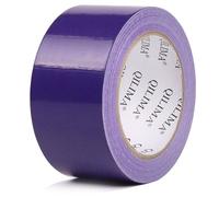 QILIMA Ruban adhésif, de qualité professionnelle pour réparations, bricolage, travaux manuels, utilisation en intérieur et en extérieur, 5cm x 25 m, violet