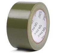 QILIMA Ruban adhésif en tissu imperméable, de qualité professionnelle pour réparations, bricolage, travaux manuels, utilisation en intérieur et en extérieur, 5cm x 25 m, vert olive