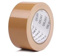 QILIMA Ruban adhésif en tissu imperméable, de qualité professionnelle pour réparations, bricolage, travaux manuels, utilisation en intérieur et en extérieur, 5cm x 25 m, marron