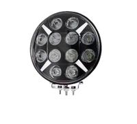 QILINGS Feux Circulation Diurne Phare De Travail Rond À DEL Pour Camion Tout-terrain 7" Et 9" Blanc Clignotant Clignotant Jaune 12-24 V Feu Antibrouillard(9Inch)