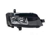 QILINGS Feux Circulation Diurne Pour VW Pour Golf 7 Pour A7 Pour MK7 2013 Lampe Brouillard L'assemblage Lumière Brouillard Pare-chocs Avant Avec Ampoule Halogène Feu Antibrouillard(Droite)