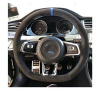 QILINGS Housse Volant pour Golf 7 pour GTI pour Golf R Housse Volant Voiture Tresse À Coudre À La Main Caches Volant (Couleur : Style 5)