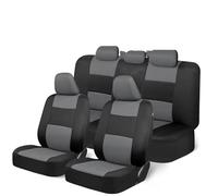 QILINGS Housses Siège Universelles avec Couvre-Volant Protection Épaules Accessoires Intérieurs Plupart SUV Camions Housse Sieges Auto Universel(Mint)