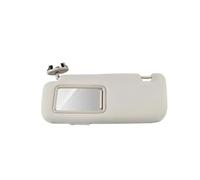 QILINGS Pare-Soleil Intérieur Voiture avec Miroir Gris Beige Compatible Toyota Auris Corolla 2007-2013