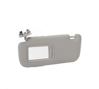 Pare-Soleil Côté pour Toyota pour Auris pour Corolla Pare-Soleil Intérieur Voiture avec Miroir Gris Beige Pare-Soleil Gauche Droite Côté Conducteur Côté Passager Pare-soleils Intérieur(Grey Left)