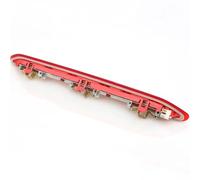 QILINGS Troisième Feu Stop LED pour VW Polo 9N 2002-2010, Rouge, Montage Élevé, Feu Stop Supplémentaire
