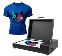 Qilpho Four de durcissement professionnel DTF avec purificateur d'air, plate-forme chauffante de 35,6 x 50,8 cm, 850 W pour impression de t-shirts et vêtements