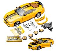 QiLumier Challenger Voiture de sport en aluminium, jeu complet de pièces de modification, jouet, objet de collection, cadeau.