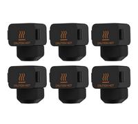 QIMATOP Chaussette en Silicone Hotend pour Bambu Lab A1 / A1 Mini - Pack de 6, Accessoires de Remplacement pour Imprimante 3D